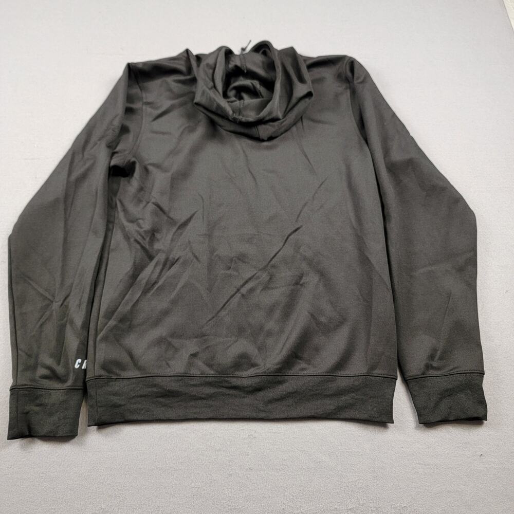 Crisp Black Pullover Hoodie - Size L - NWOT with Minor Flaws (546)